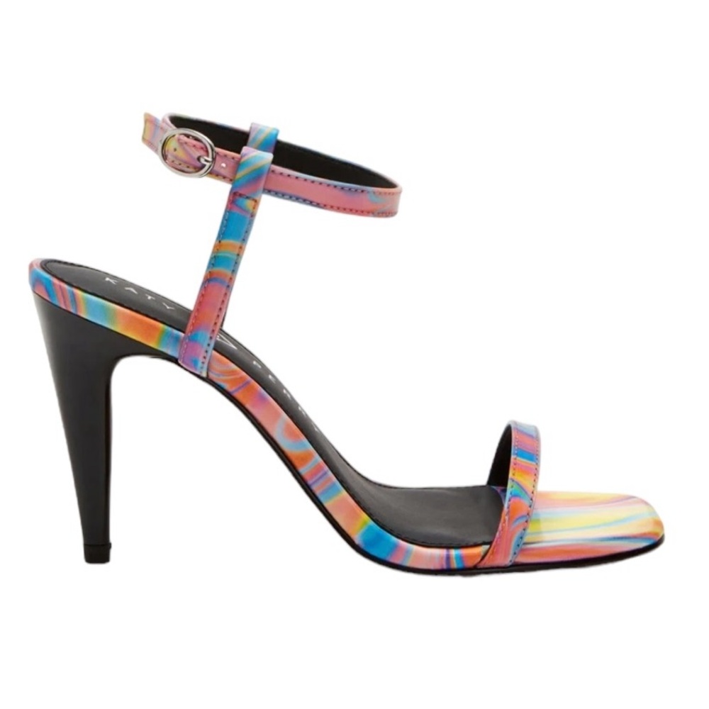 Katy Perry Vivvian Rainbow Multi Sandal Size 7.5 - Picture 2 of 12